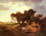 早晨在Potinian行走 - 安德烈亚斯·阿亨巴赫